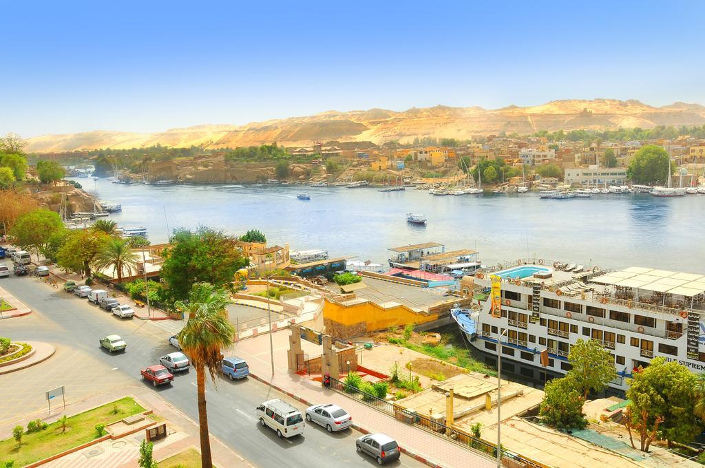 Nile Hotel Asuán Exterior foto